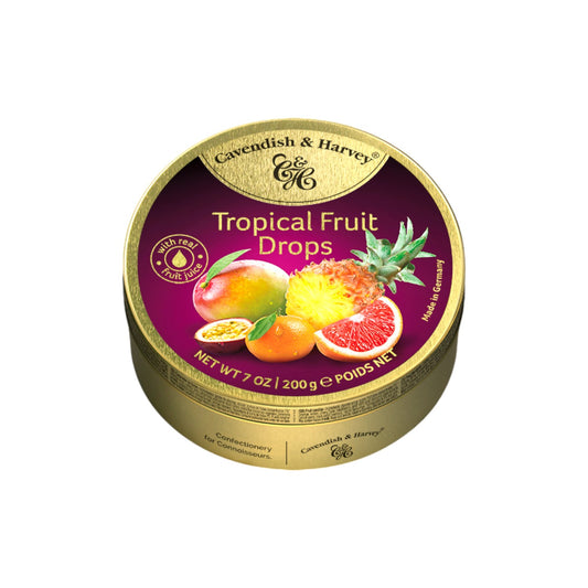 Cavendish & Harvey Tropical Fruit Drops, 200g.