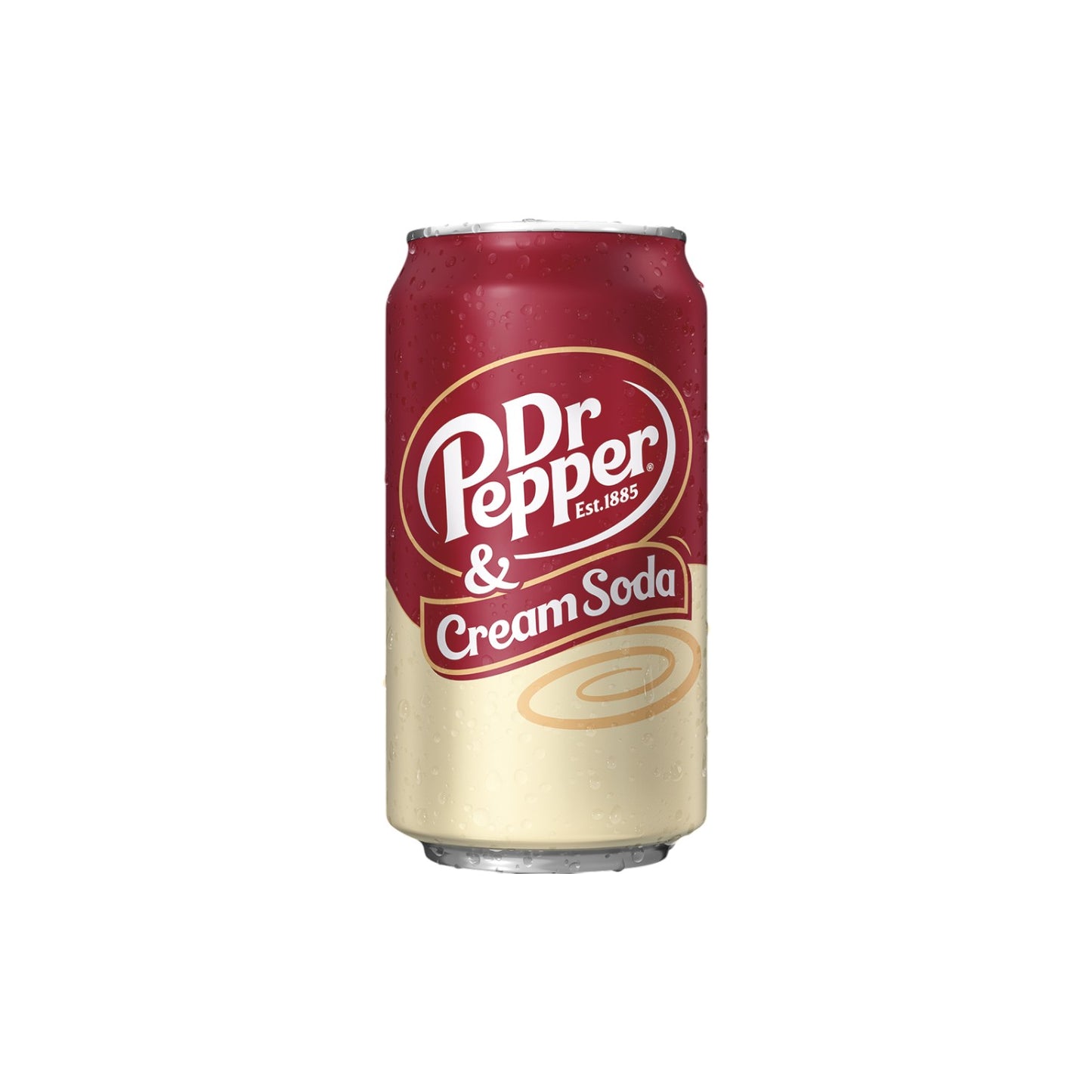 Dr Pepper & Cream Soda 330ml.