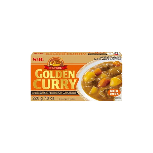 S&B Golden Curry Mix Mild 220g.