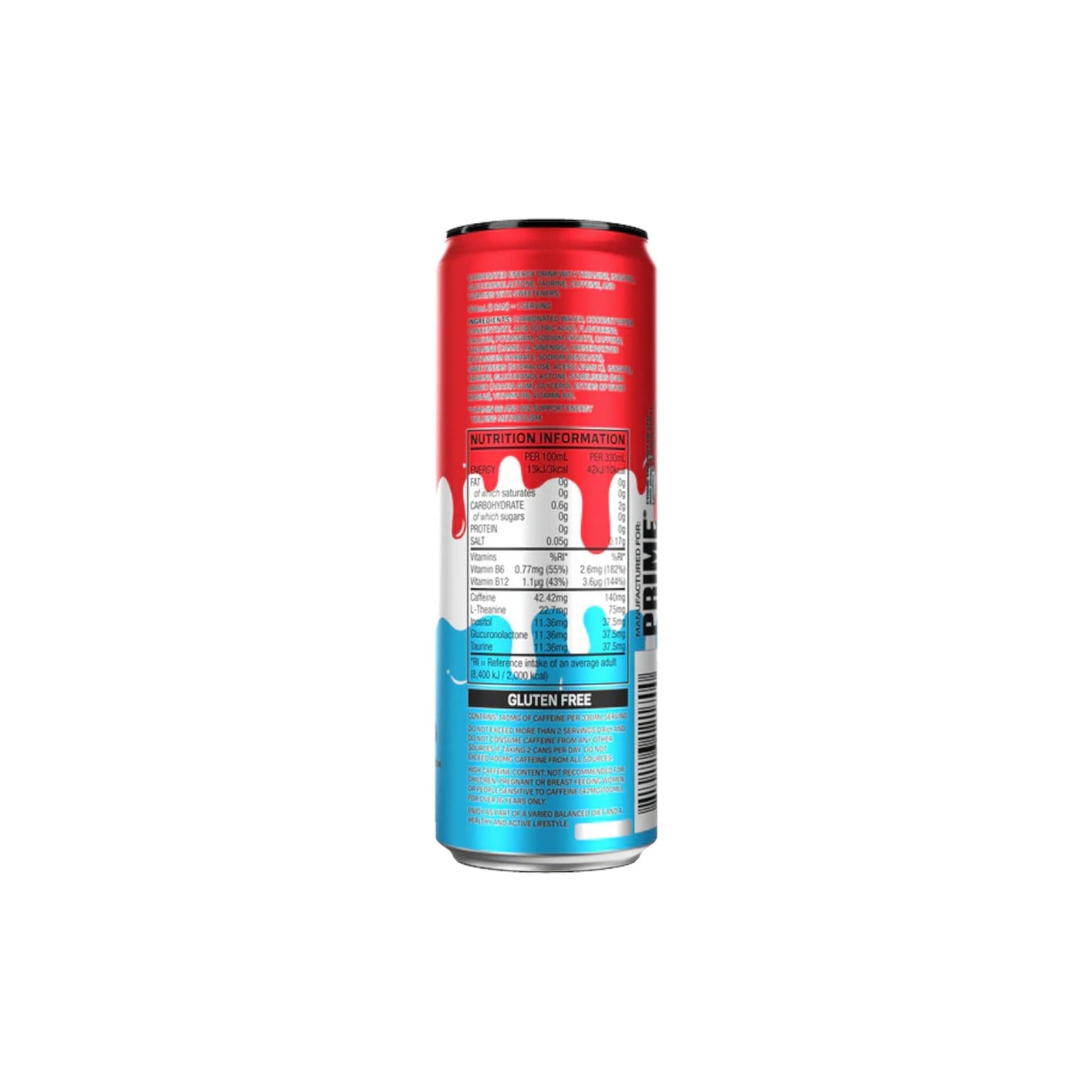 PRIME Ice Pop Flavour Energy Drink 330ml.