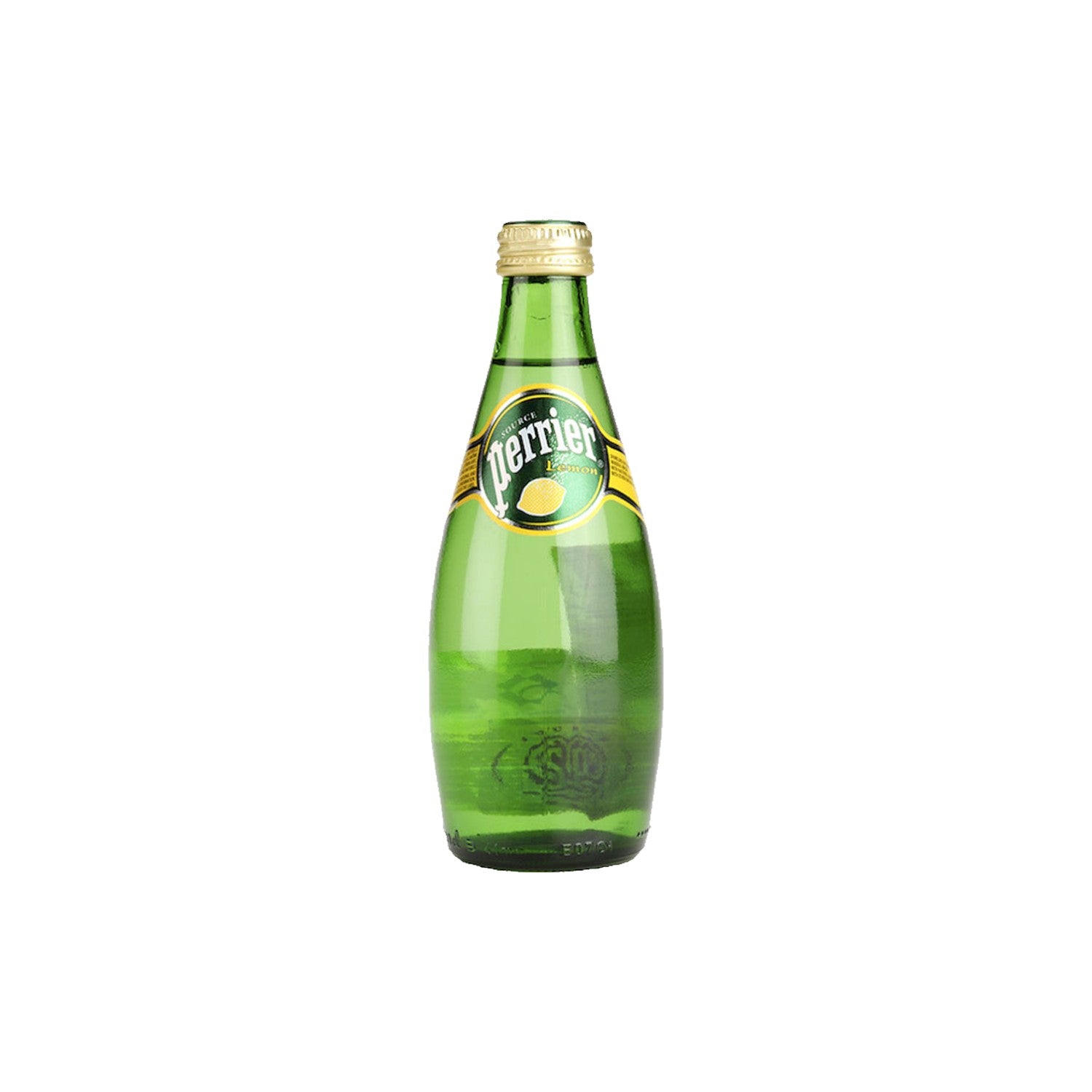 PERRIER Lemon Flavored Sparkling Mineral Water 330ml. (glass bottle)