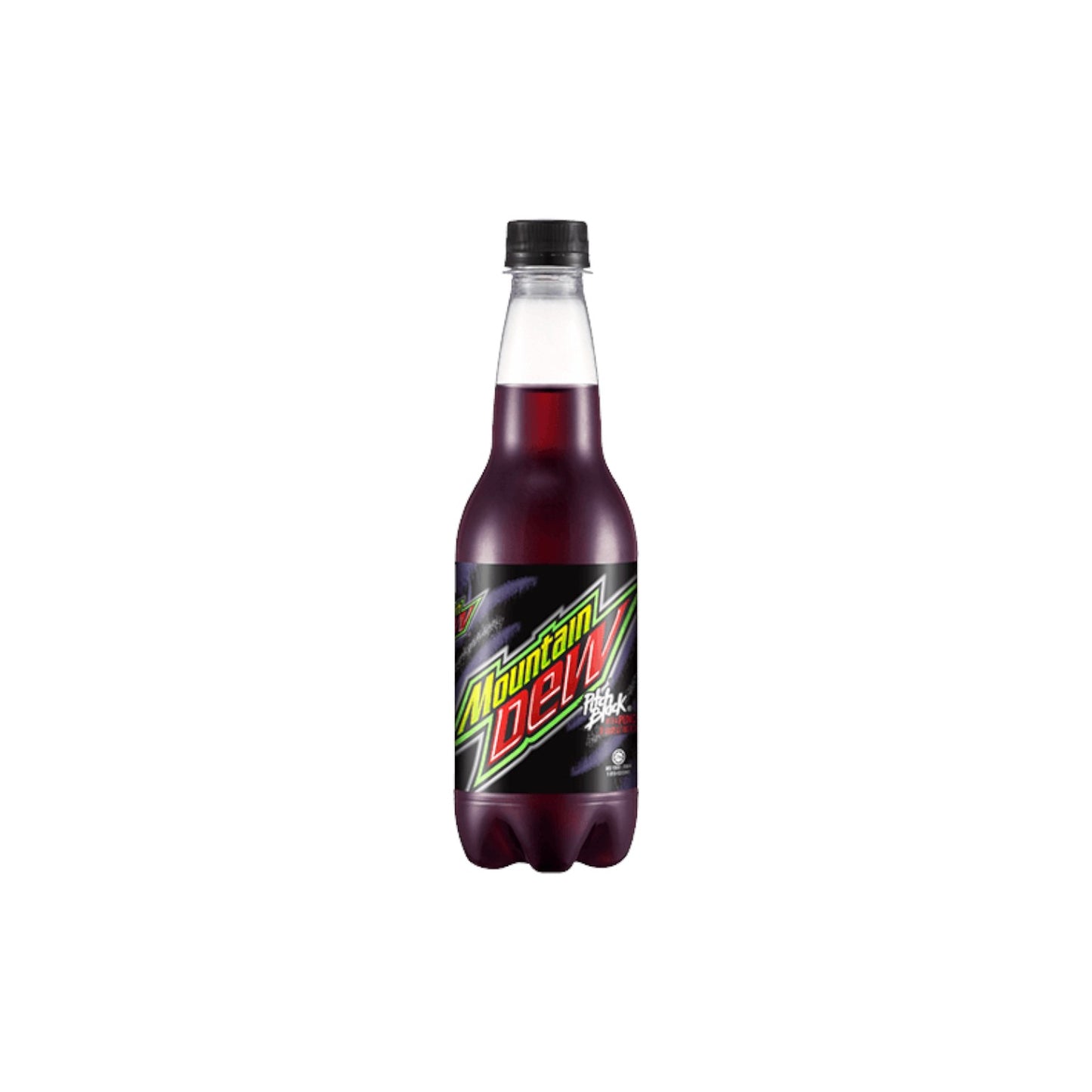 Mountain Dew Pitch Black 400ml.(pet bottle)