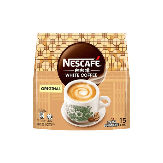 NESCAFE White Coffee (Original) 15 Sticks.