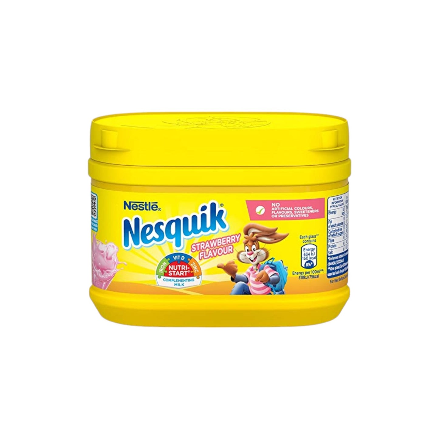 Nesquik Strawberry Flavour Milkshake Drink.