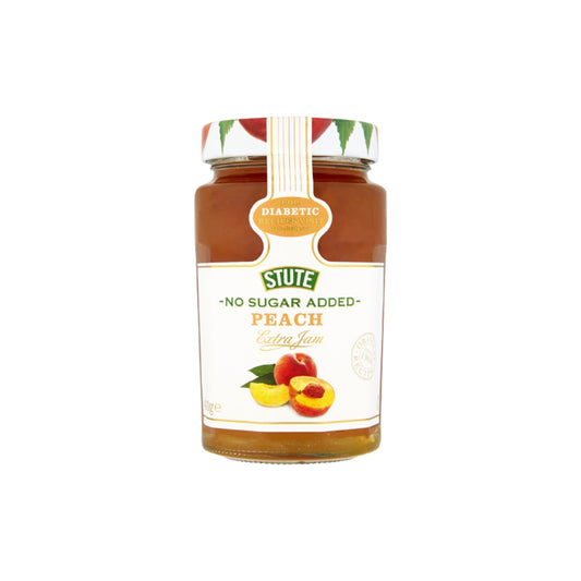 STUTE No Sugar Added Peach Jam 430g.