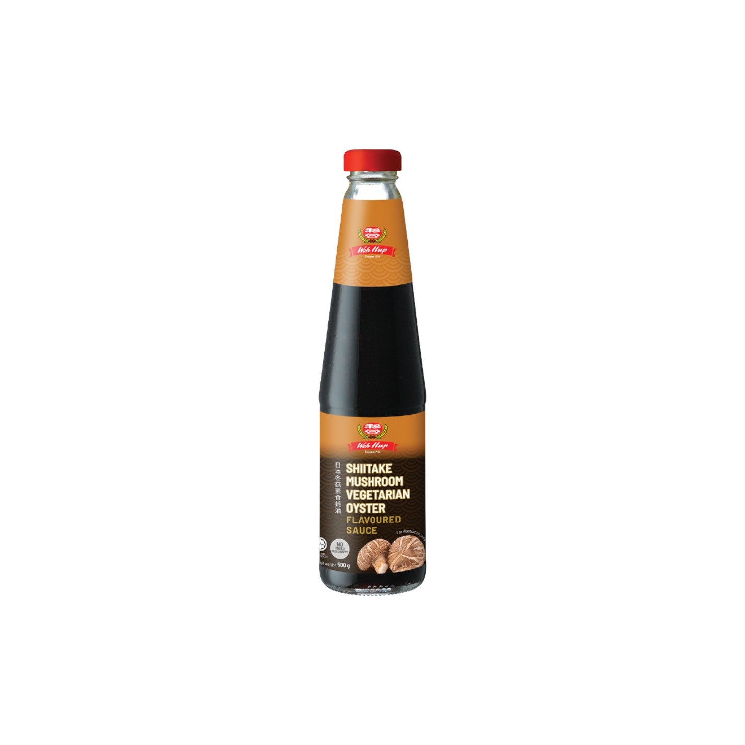 Woh Hup Shiitake Mushroom Vegetarian Oyster Flavoured Sauce 540g.