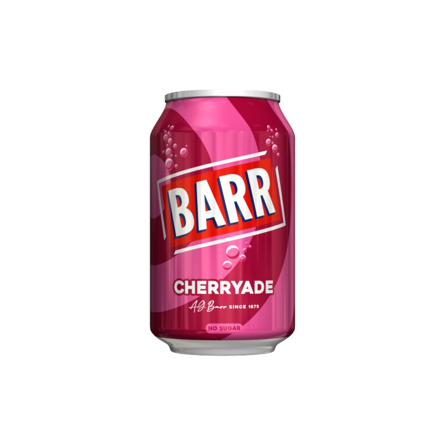 BARR Cherryade Soft Drink (No Sugar) 330ml.