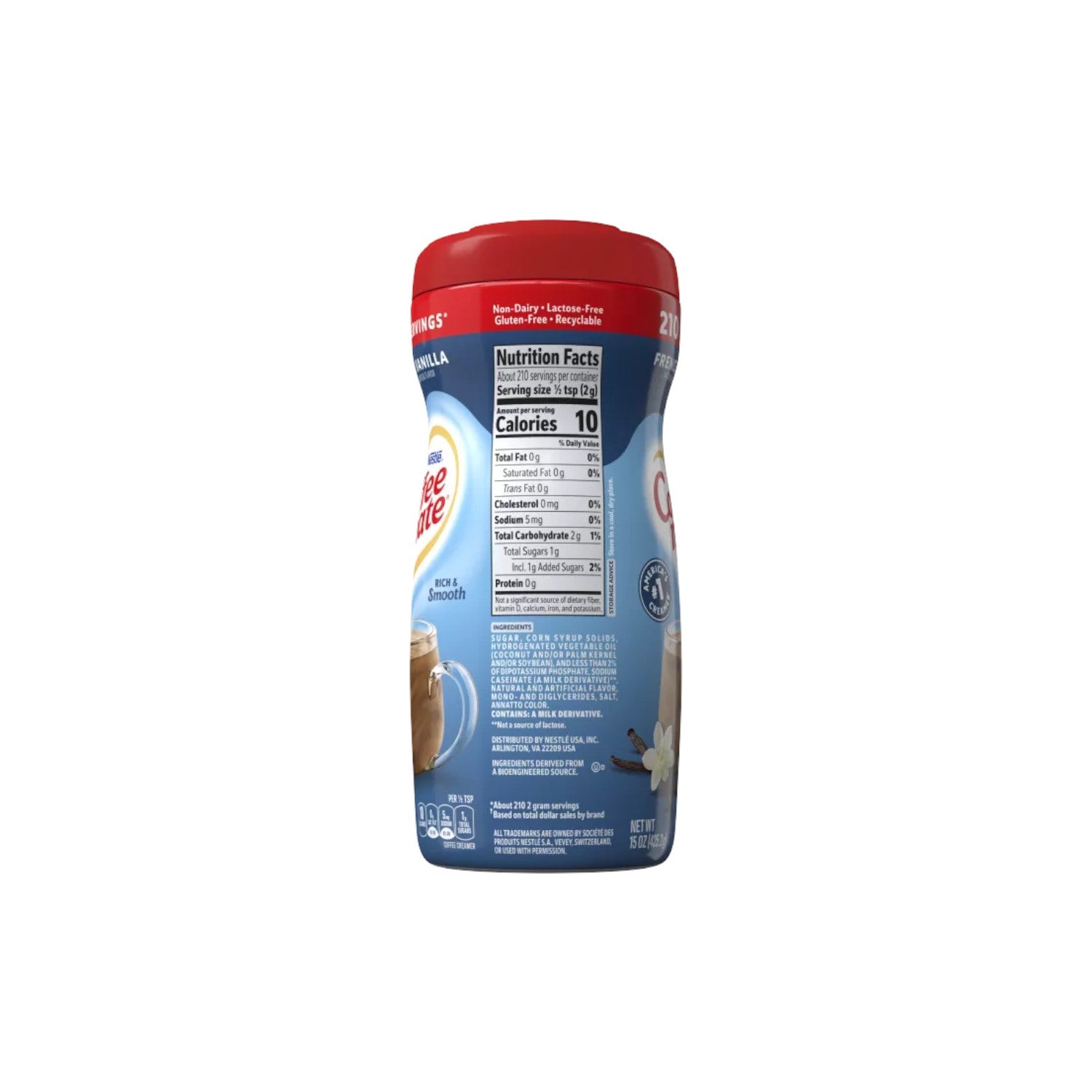 Nestle Coffee Mate French Vanilla Powder Coffee Creamer 425.2g.