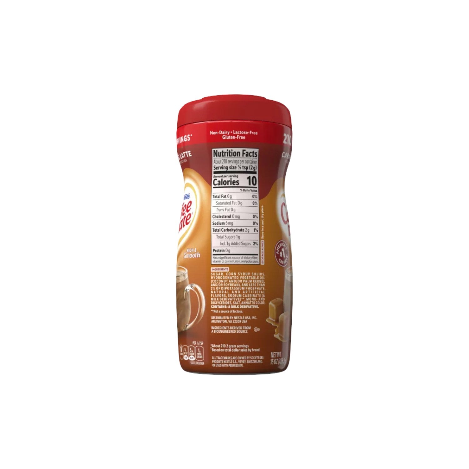 Nestle Coffee Mate Caramel Latte Powder Coffee Creamer 425.2g.