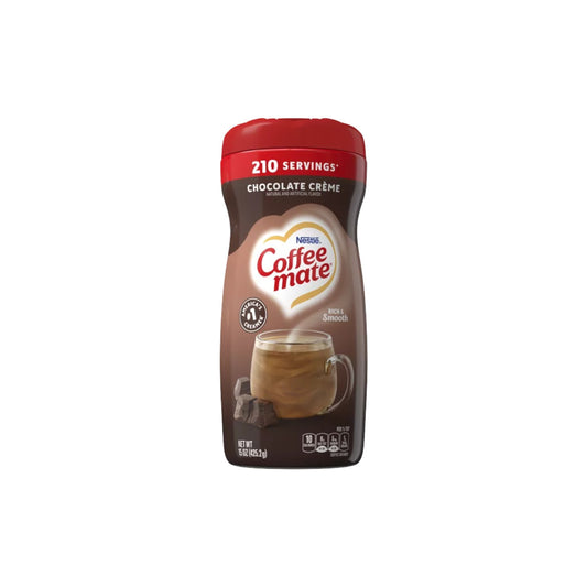 Nestle Coffee Mate Chocolate Creme Powder Coffee Creamer 425.2g.