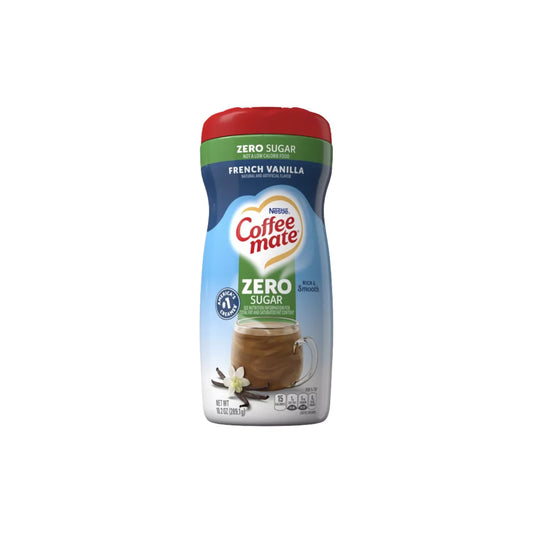 Nestle Coffee Mate French Vanilla Powder Coffee Creamer (zero sugar) 289.1g.