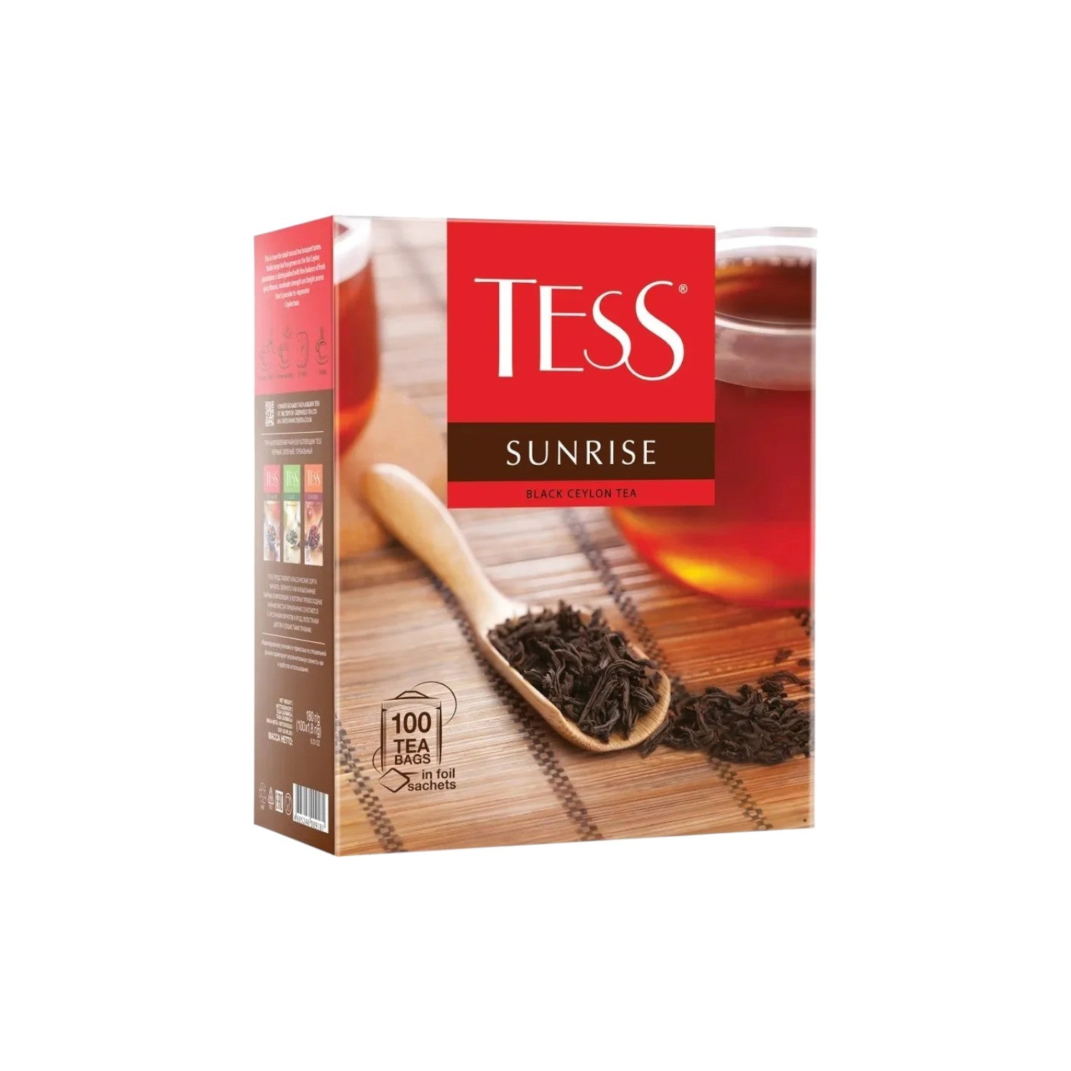 Tess Sunrise Black Ceylon Tea (100 tea bags) 180g