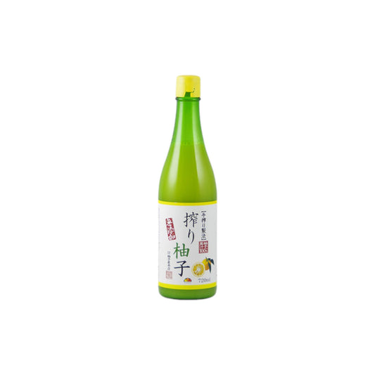 YUZUYA HONTEN Shibori Yuzu Citrus Seasoning 100% Pure Juice 720ml.