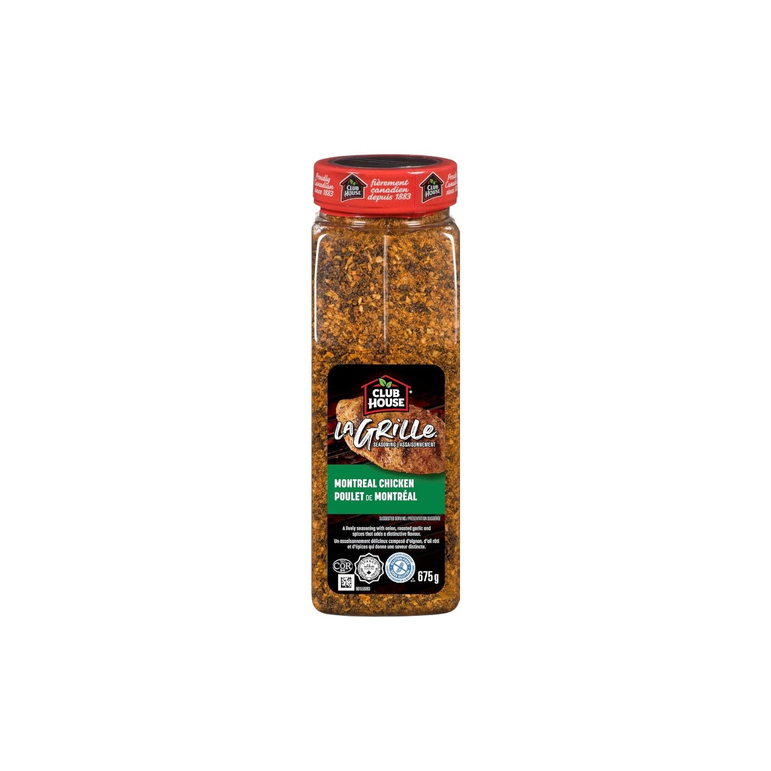 McCormick Club House La Grille Montreal Chicken Seasoning 675g