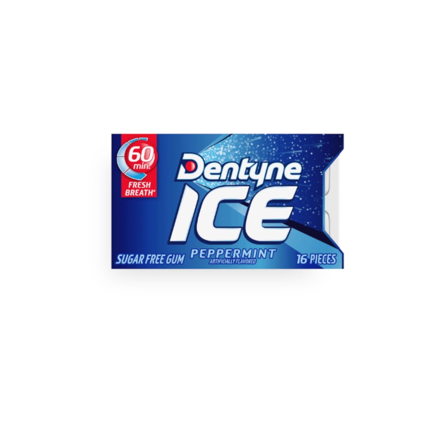 Dentyne Ice Peppermint Sugarfree Blister Pack (16 pieces)