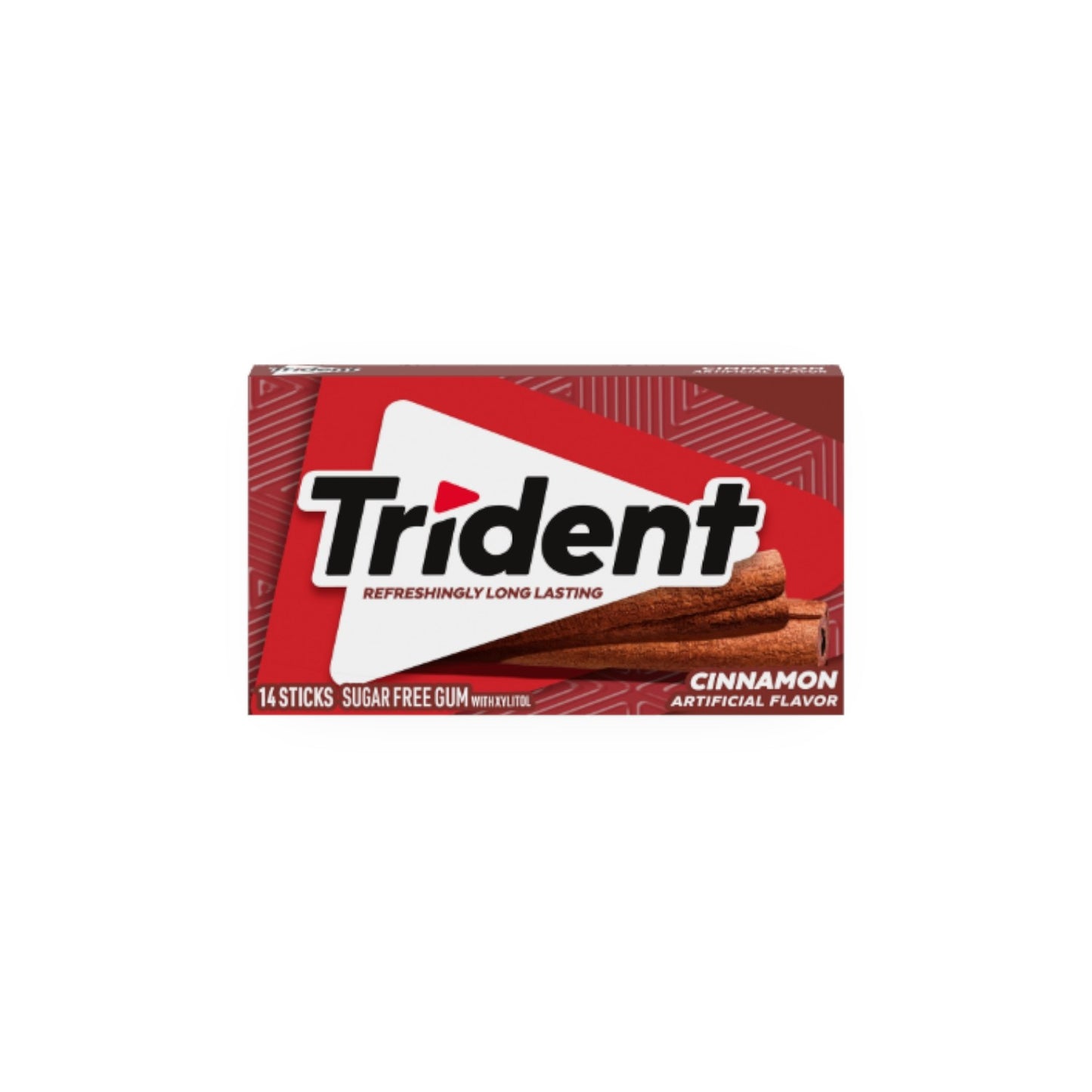 Trident Cinnamon Sugarfree Chewing Gum. (14 Pieces)