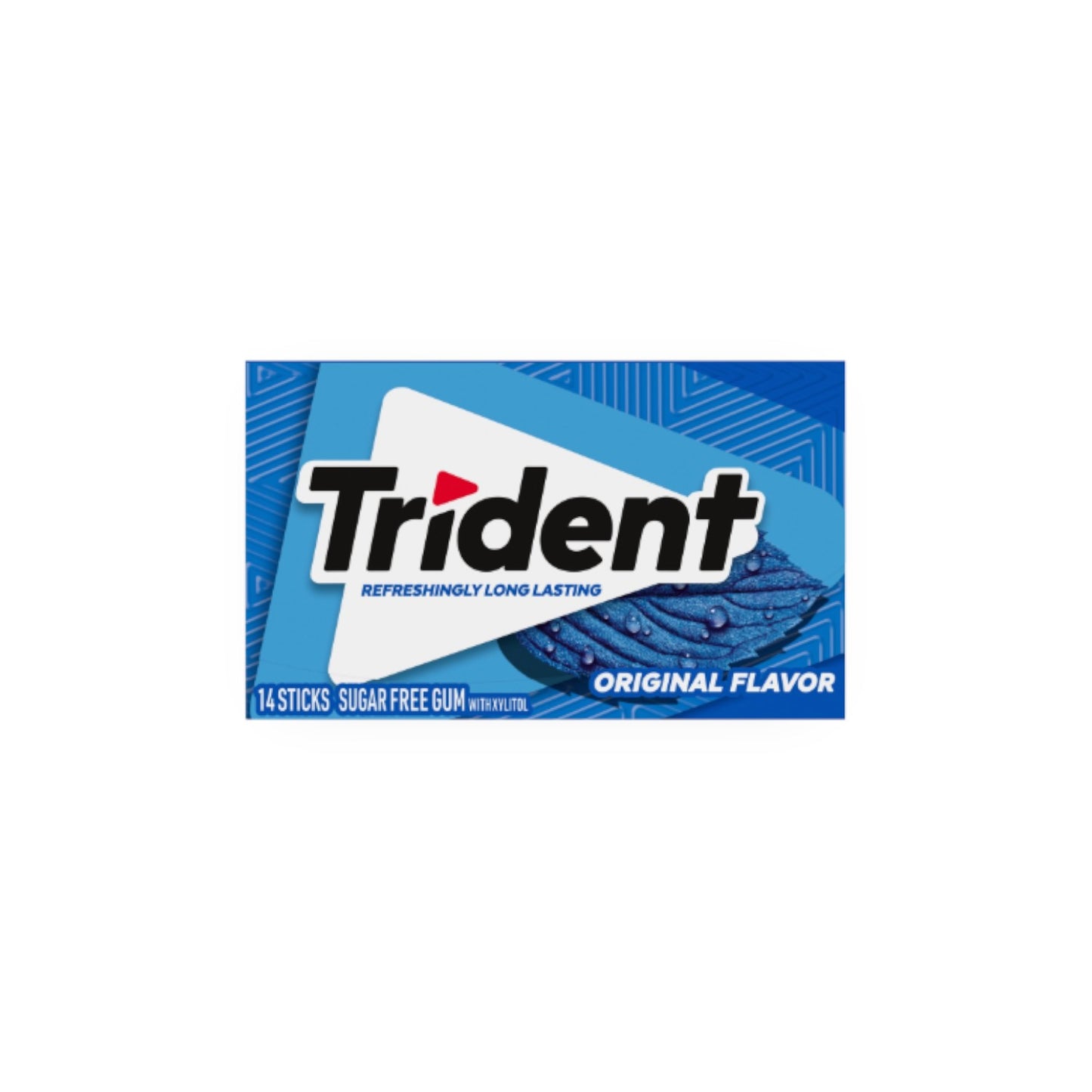 Trident Original Sugarfree Chewing Gum. (14 Pieces)