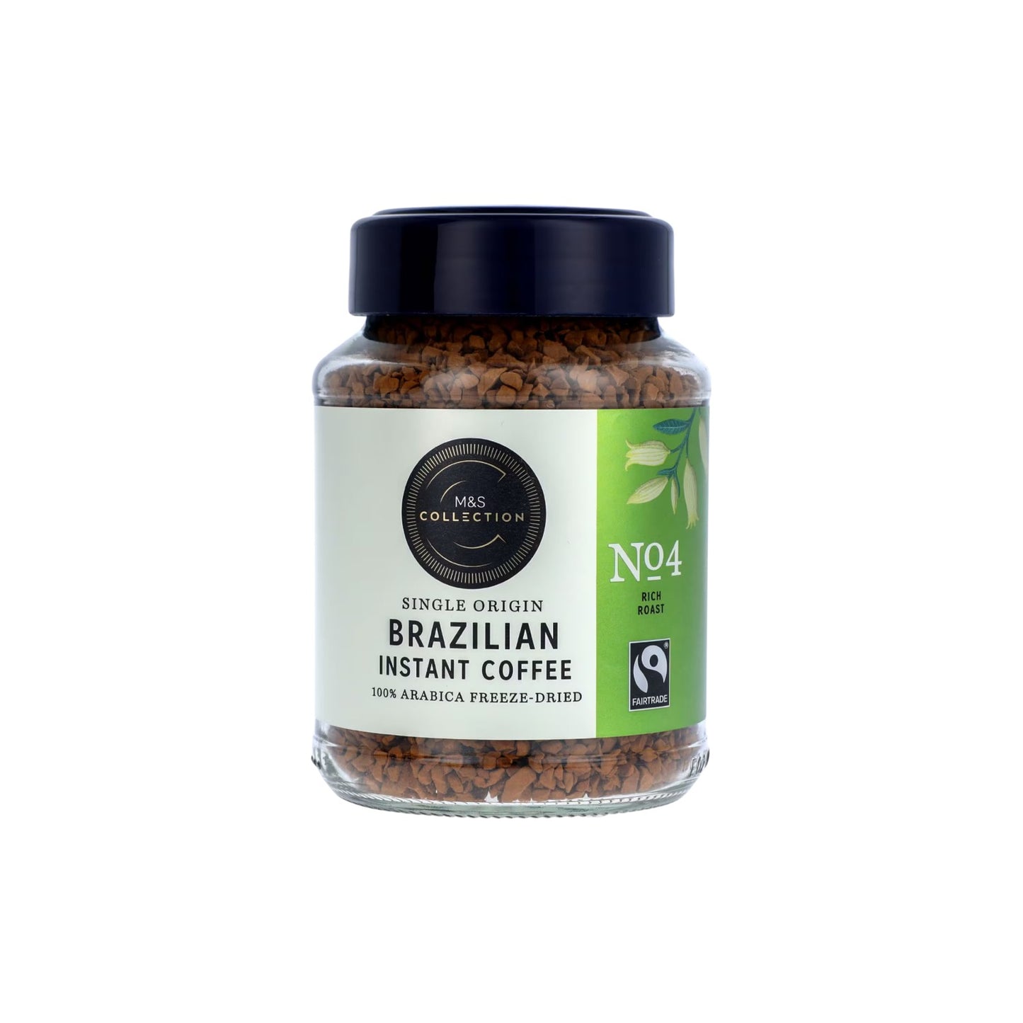 M&S Single Origin Brazilian (Rich Roast) Instant Coffee 100g