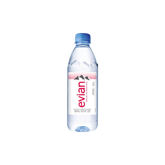 evian Natural Spring Water 500ml.(pet bottle)