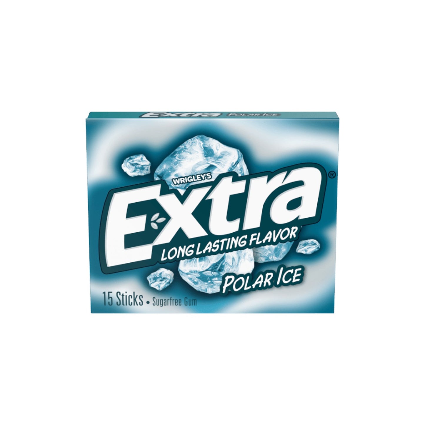 EXTRA Polar Ice Sugar Free Chewing Gum. (15 Sticks)