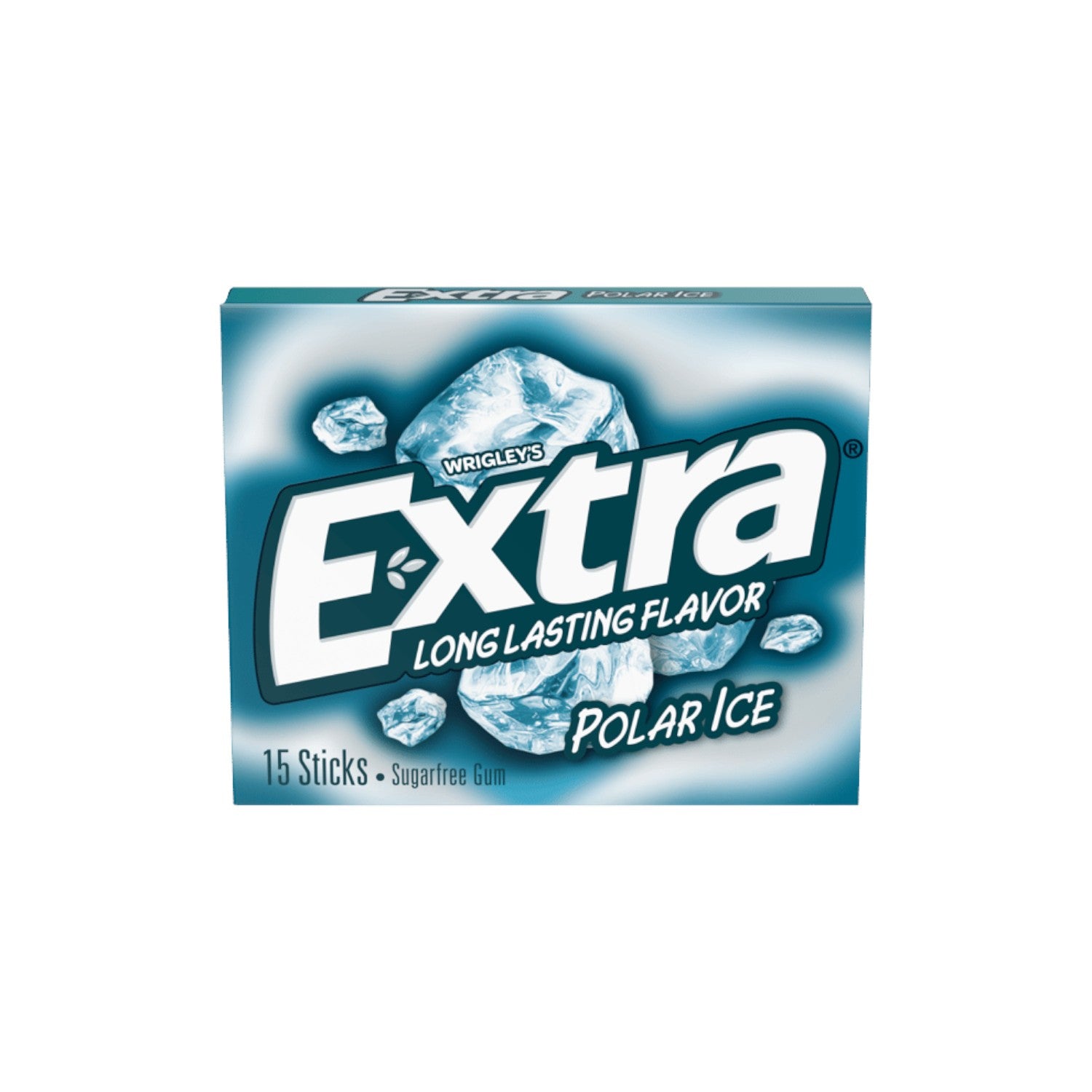 EXTRA Polar Ice Sugar Free Chewing Gum. (15 Sticks)