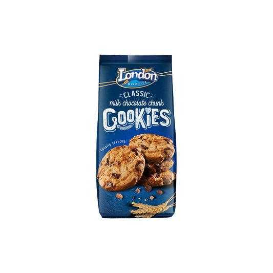 London Biscuits Milk Chocolate Chunk Cookies 160g