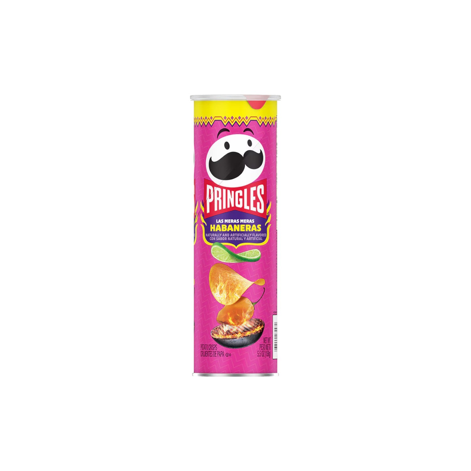 PRINGLES Les Meras Meras Habaneras Flavored Potato Crisps 158g