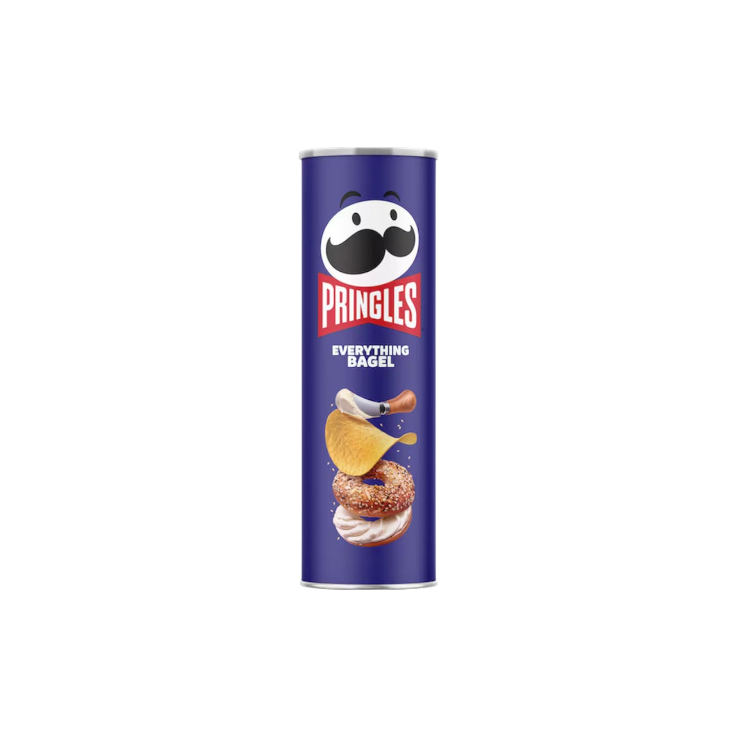 PRINGLES Everything Bagel Flavored Potato Crisps 158g