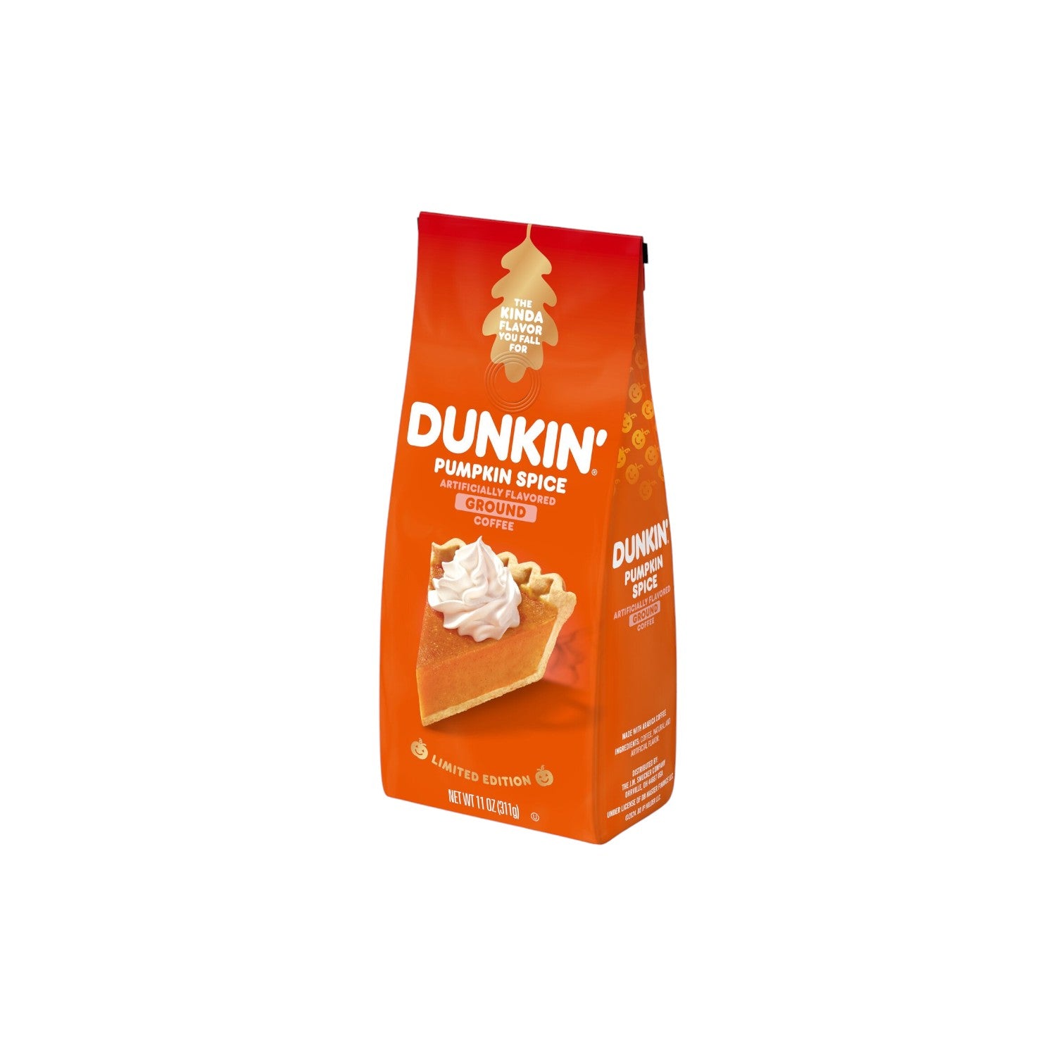 DUNKIN' Pumpkin Spice Artificially Flavored Coffee 311g. (Ground Coffee)