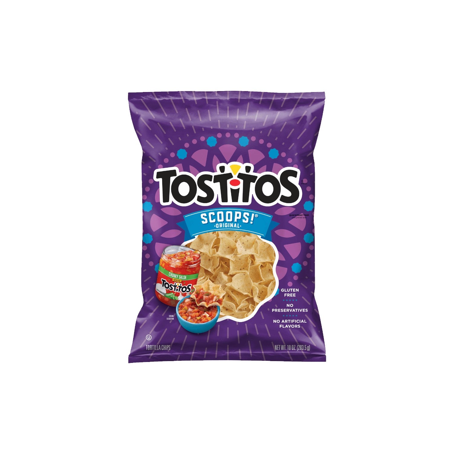 TOSTiTOS Original Scoops Tortilla Chips 283.5g.