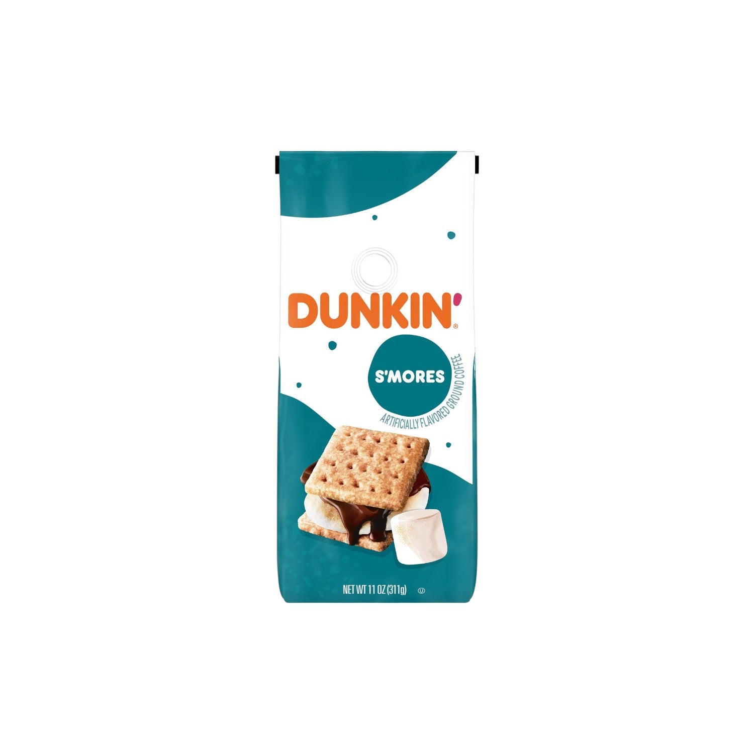 DUNKIN' S'mores Artificially Flavored Coffee 311g. (Ground Coffee)