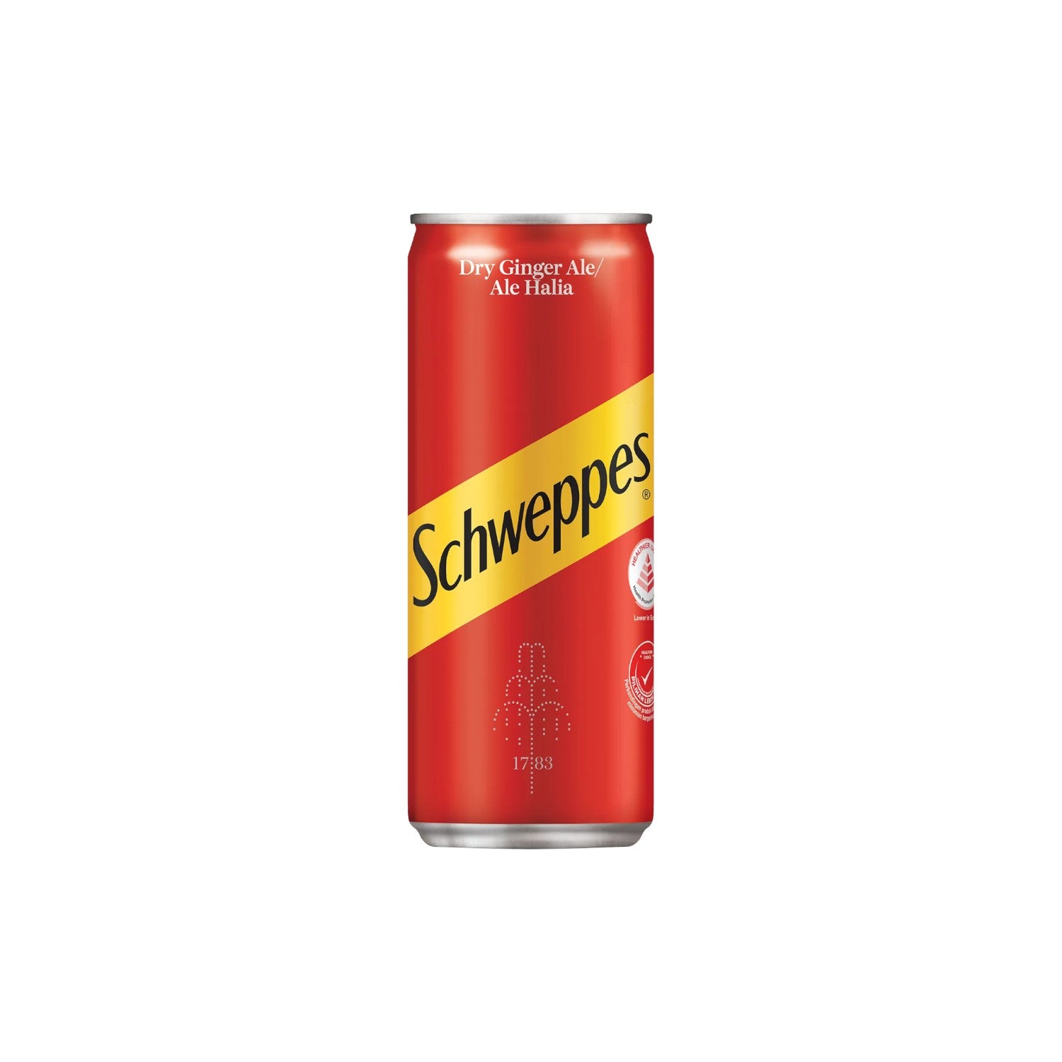 Schweppes Dry Ginger Ale 320ml.