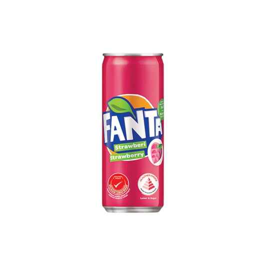 Fanta Strawberry Flavored 320ml. (lower in sugar)