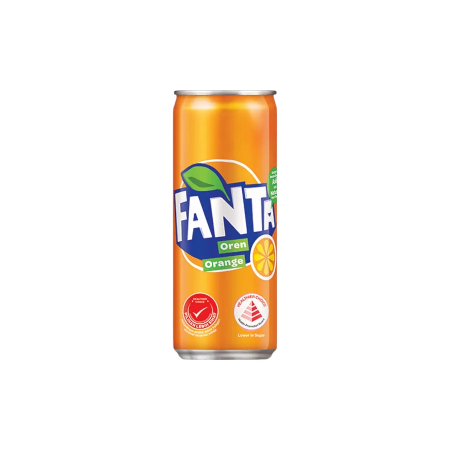 Fanta Orange Flavored 320ml. (lower in sugar)